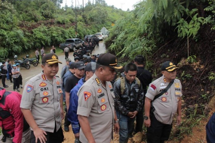 Polisi tutup tambang emas liar di TN GHS Banten