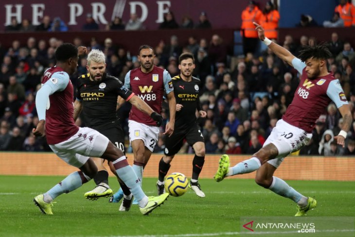Manchester City bantai Aston Villa 6-1