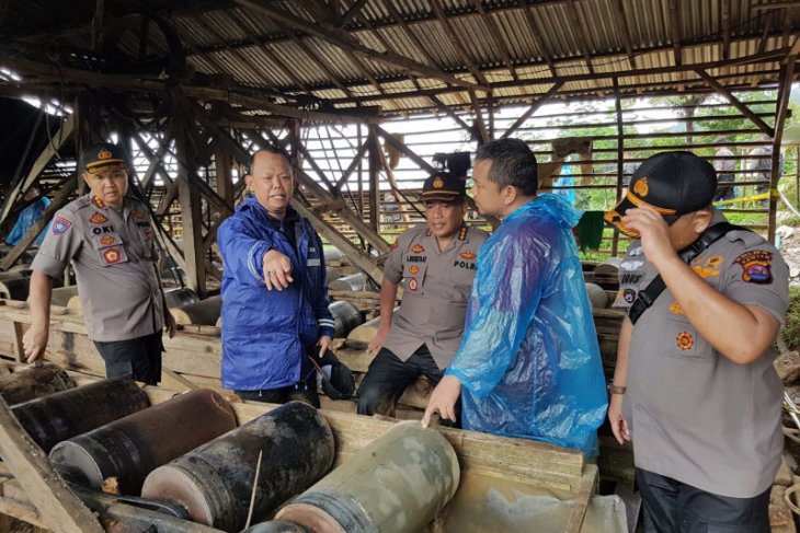 Polda Banten gelar operasi gabungan tertibkan penambangan liar di Lebak
