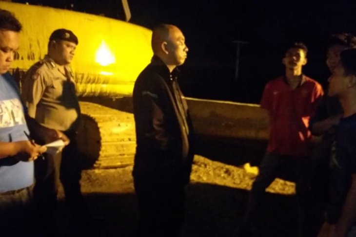Polisi Stabat gerak cepat tangani kasus pembakaran excavator pekerjaan Jembatan Sei Wampu