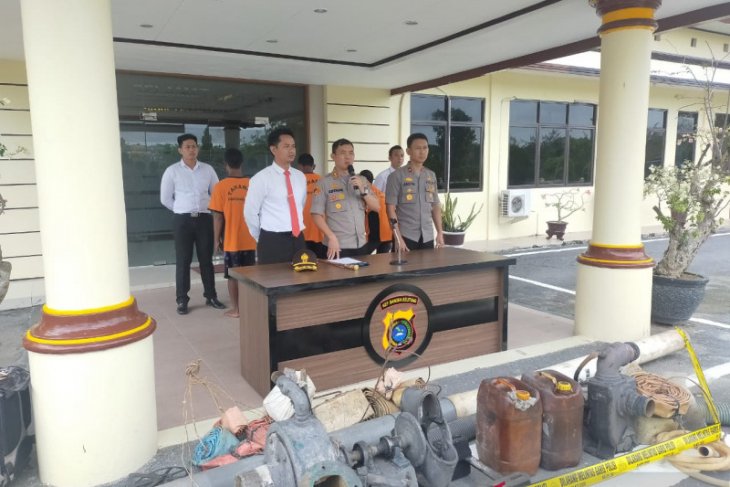 Polres Bangka Barat tetapkan tiga tersangka kasus tambang liar