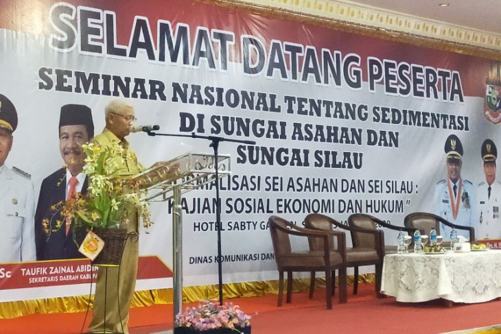 Persoalan sedimentasi di Sungai Asahan dan Sungai Silau diseminarkan secara nasional
