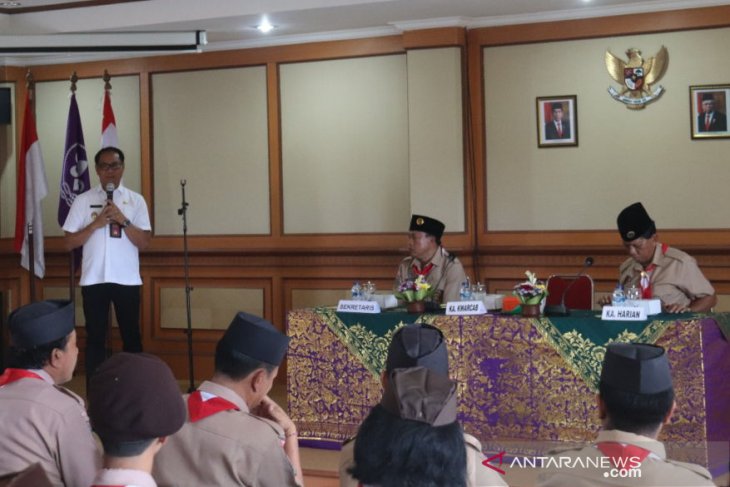 Pramuka diharapkan jadi pendukung pendidikan