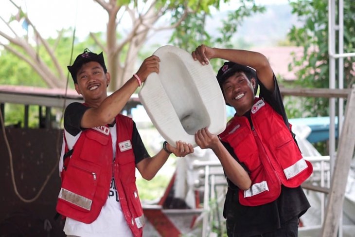 Closet Kagasata hasil kretivitas relawan PMI Kota Palu