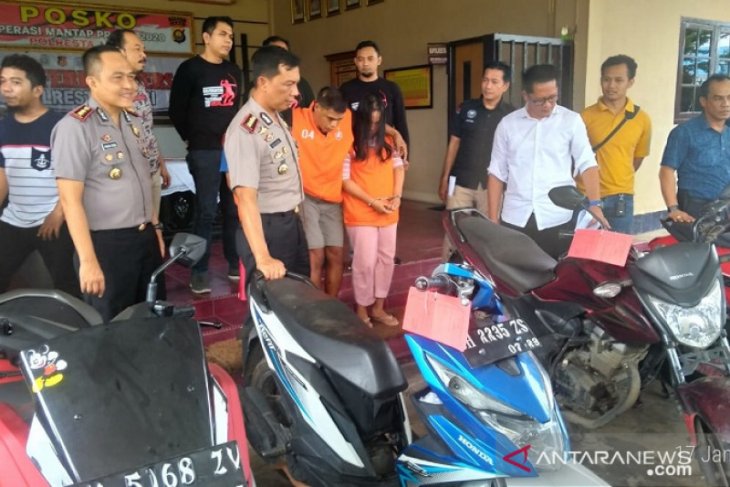 Polresta Jambi bekuk pelaku pencurian kendaraan bermotor