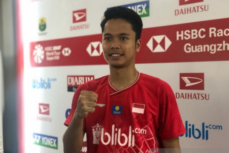 Anthony Ginting amankan tiket final tunggal putra Indonesia Masters 2020