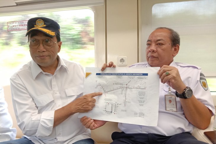 Menhub mempercepat kereta ke Merak hingga dua kali lipat
