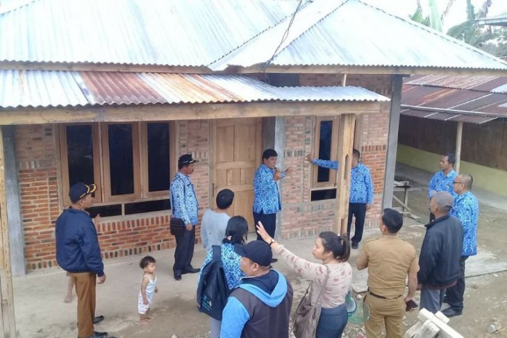 Wakil Bupati Samosir pantau bedah rumah program BSPS