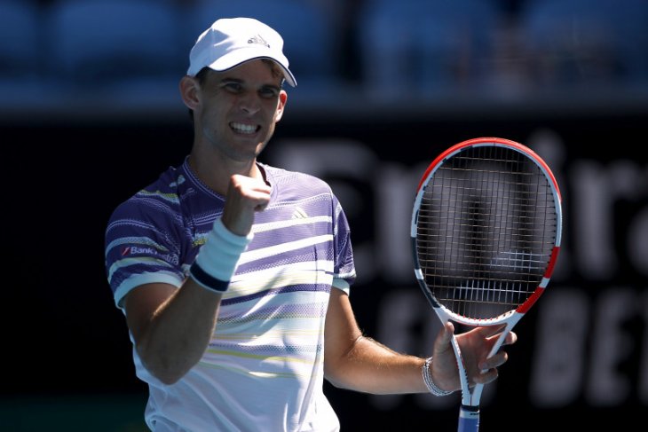 Australia Terbuka: Dominic Thiem melenggang setelah dua kali gagal
