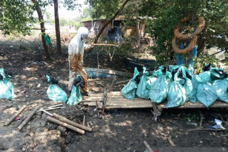 Terdampak tumpahan minyak, nelayan Muaragembong Bekasi tagih kompensasi tahap dua