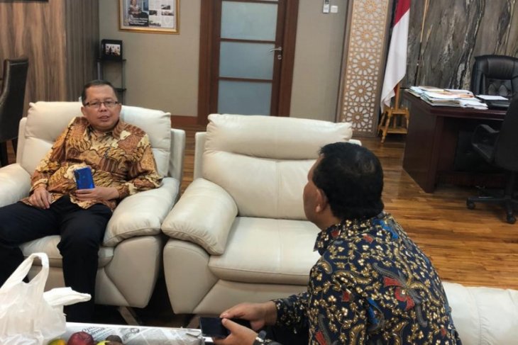 Bupati dan Wakil Ketua MPR bahas pembangunan perekonomian di Madina