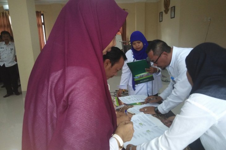Sertijab di RSUD Kumpulan Pane Tebing Tinggi