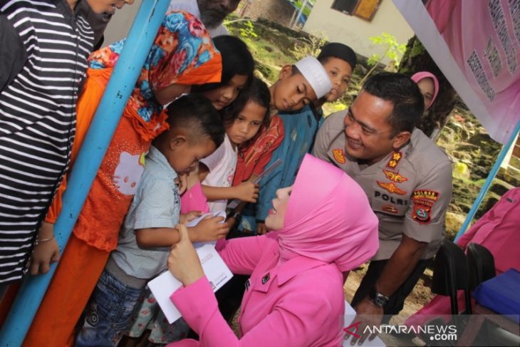 Kapolres Tapsel kunjungi Polsek Dolok jalankan program Kapolri