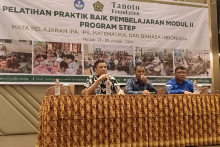 Guru apresiasi pelatihan praktik baik pembelajaran Program STEP Tanoto