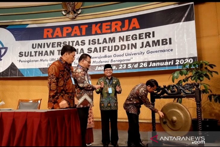 UIN STS Jambi raker evaluasi kinerja