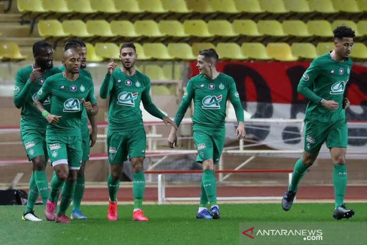 Piala Prancis, Saint-Etienne ke perempat final usai singkirkan Monaco 1-0
