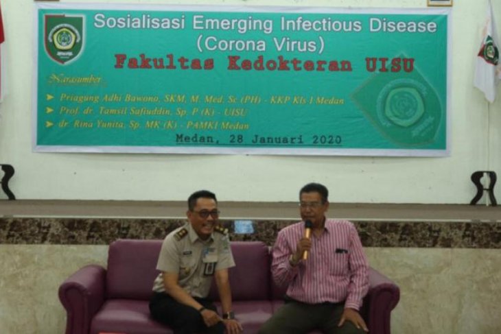 Pemprov Sumut-FK UISU antisipasi penyebaran virus corona