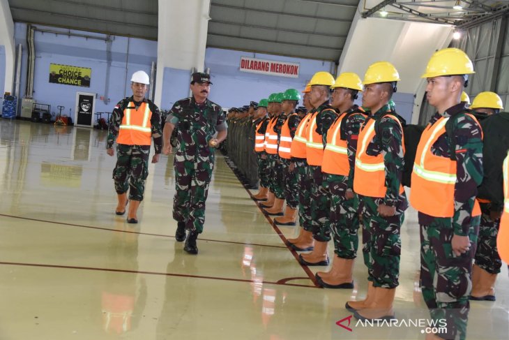 Panglima TNI berangkatkan Satgas Garuda tangani Karhutla Australia