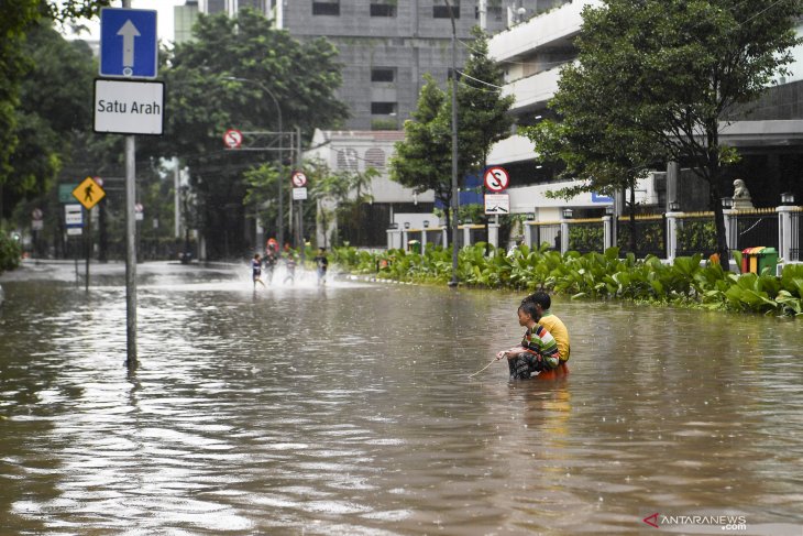 Banjir merendam kawasan Ibu Kota Jakarta