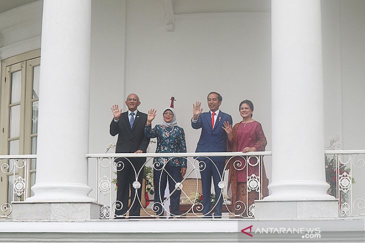 Presiden RI terima kunjungan Presiden Singapura di Istana Bogor