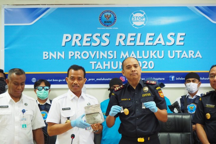 BNNP Malut ungkap jaringan narkoba asal Jakarta dan Makassar
