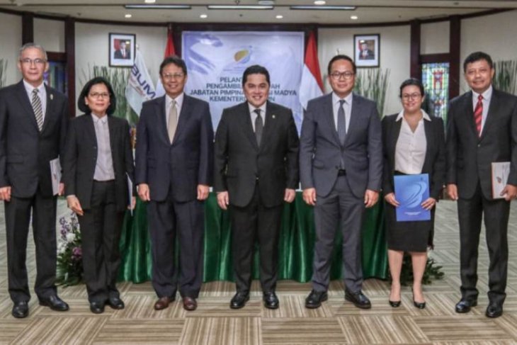 Menteri BUMN ingatkan eselon I baru, pintar saja tak cukup