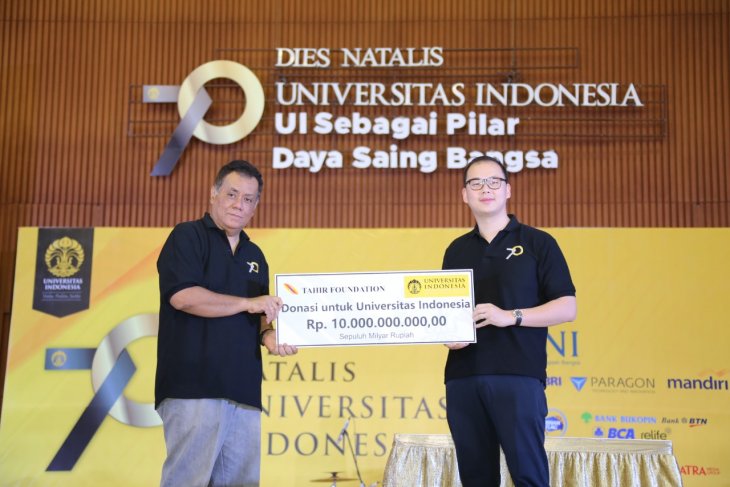 UI terima donasi pendidikan dari Tahir Foundation Rp10 miliar