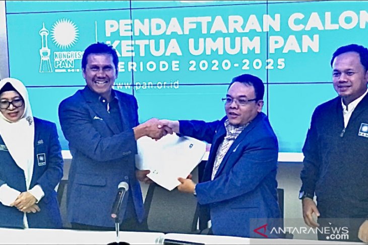 Bima Arya dampingi Asman Abnur daftar caketum PAN