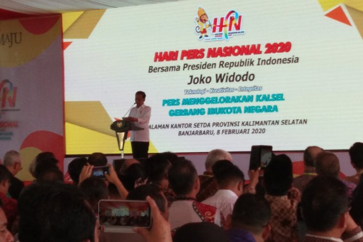 Presiden : Negara membutuhkan kehadiran pers