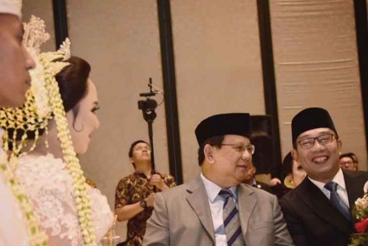 Ridwan Kamil dan Prabowo bertemu kembali