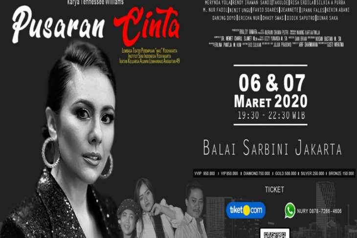 Wulan Guritno ikut pementasan teater musikal