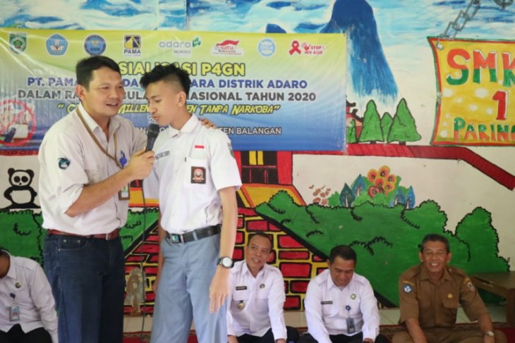 PT Pama - BNNK Balangan sosialisasi pencegahan narkoba
