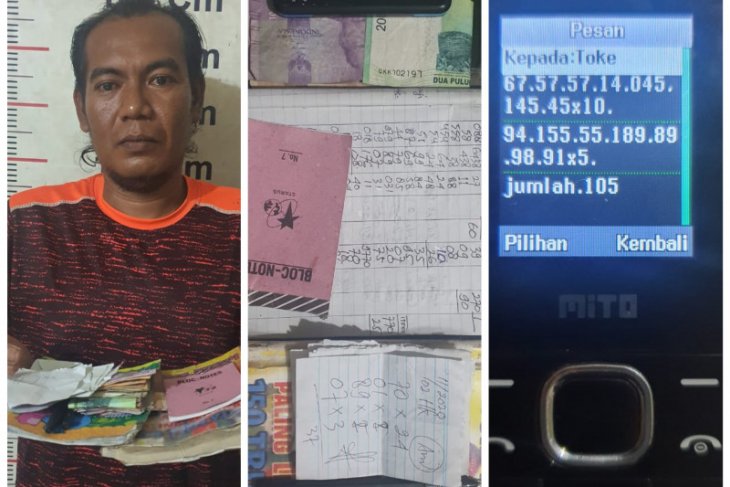 Polisi Stabat tangkap pelaku perjudian togel