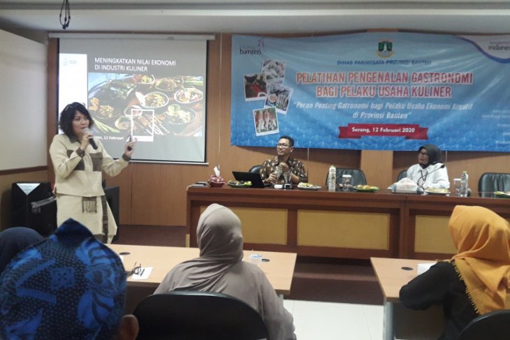 Dispar Banten kenalkan gastronomi pada 100 pelaku usaha kuliner
