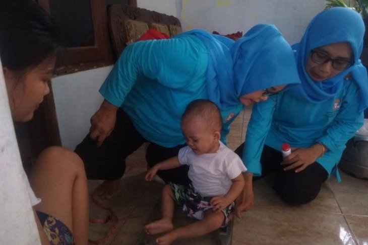 Sukseskan kesehatan bayi, Posyandu di Lebak gelar