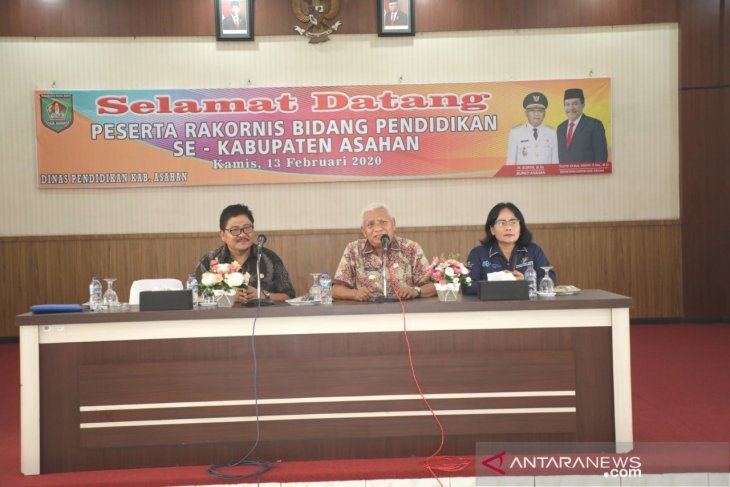 Bupati Asahan buka rapat bidang pendidikan