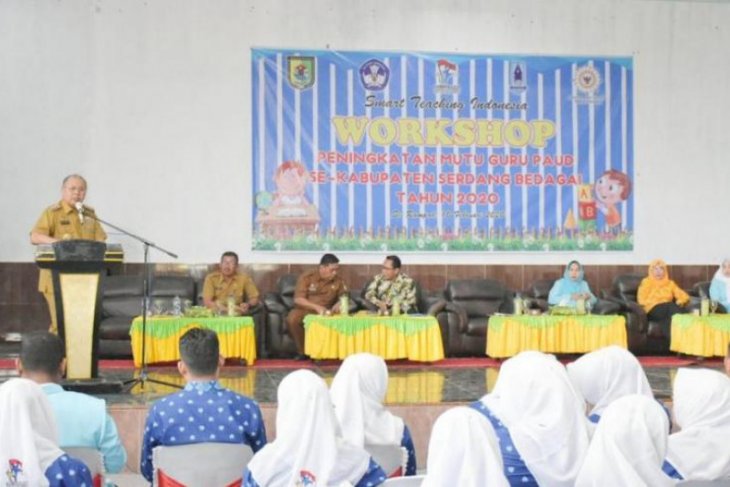 Pemkab Serdang Bedagai tingkatkan kompetensi guru PAUD