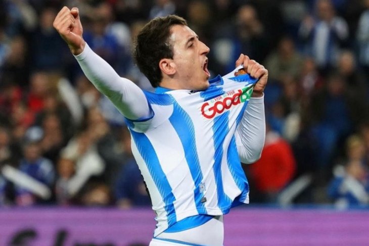 Copa del Ray, Sociedad tundukkan Mirandes pada semifinal pertama