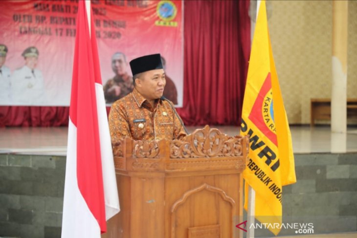 Sudian Noor kukuhkan Pengurus PWRI periode 2020-2025
