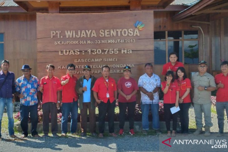 Perusahaan kayu bayar kompensasi masyarakat Wondama Rp57.985 miliar