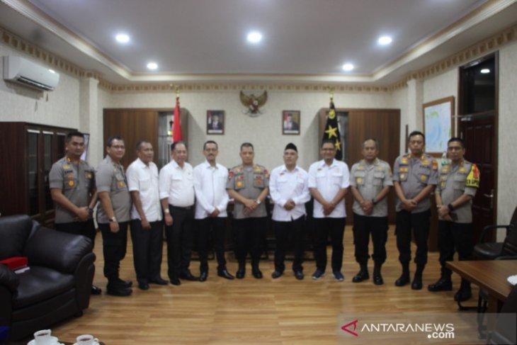 Komisioner KPU temui Kapolda Maluku bangun sinergitas terkait Pilkada 2020