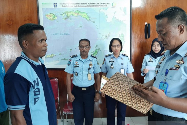 Enam orang Napi di Lapas Ambon terima remisi Nyepi