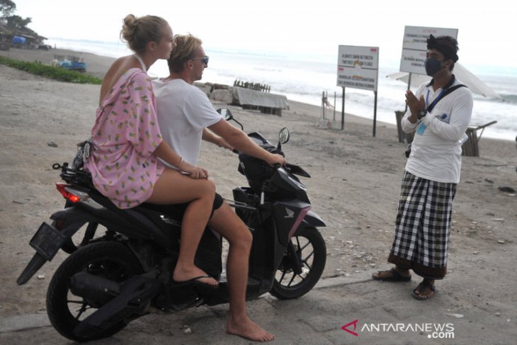 Penutupan objek wisata di Bali diperpanjang