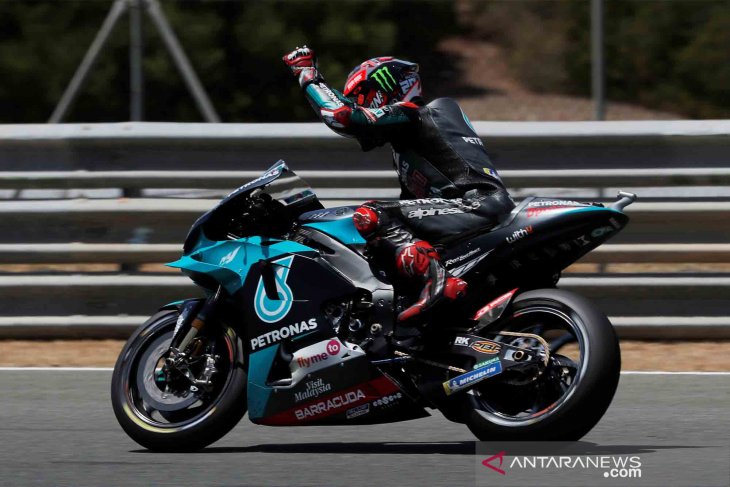 Fabio Quartararo rebut pole position di MotoGP Andalusia