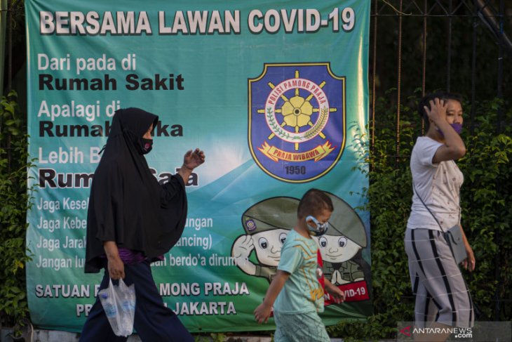Kasus baru virus corona di DKI Jakarta capai 1.406 orang