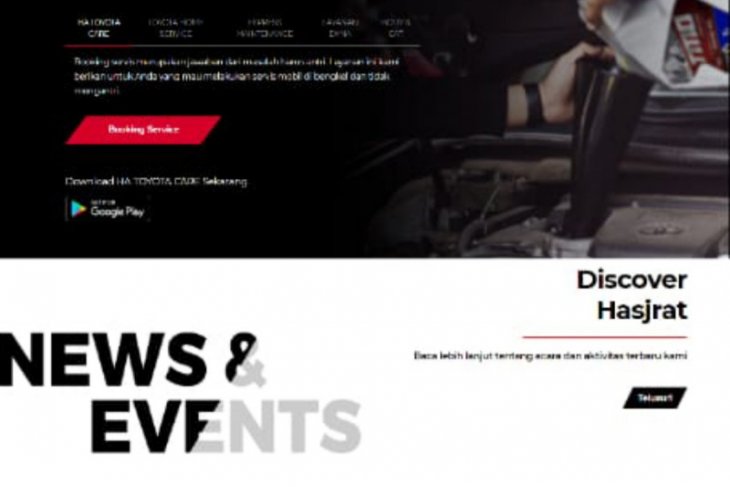 Re-Launching, Website Hasjrat Toyota Berbekal Fitur Menarik