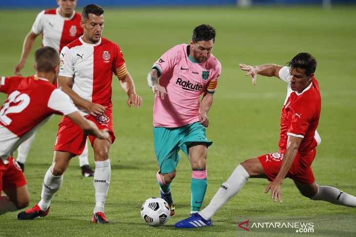 Messi sumbang dua gol kemenangan Barca atas Girona