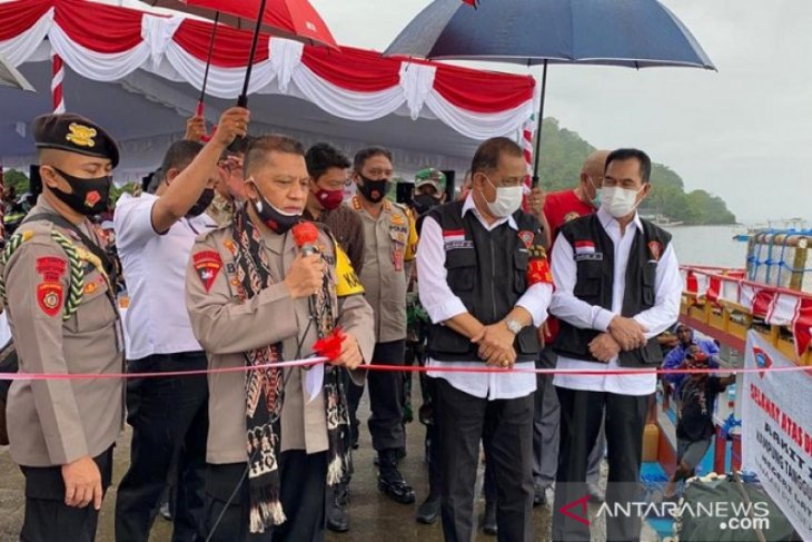 Kampung tangguh perikanan Desa Nusaniwe Ambon diluncurkan