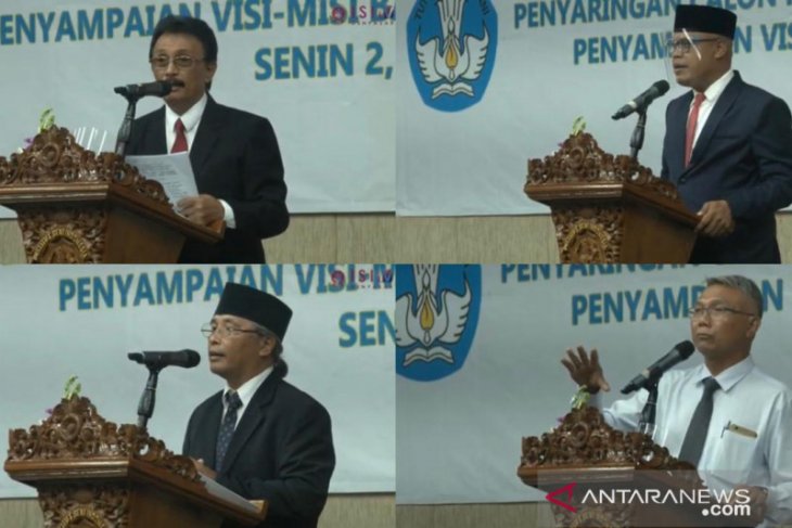 Empat kandidat Rektor ISI Denpasar paparkan visi misi