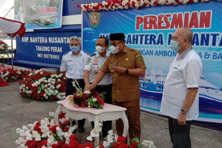 Feri KMP Bahtera Nusantara 02 resmi beroperasi
